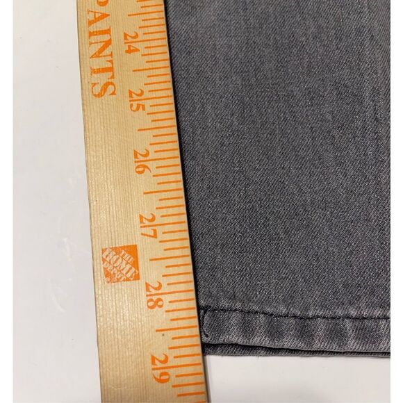 Rocawear Jeans Mens 34x30 Gray Classic Fit Loose Flap Pockets Dark Wash Tag 36 - Picture 4 of 10